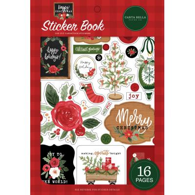 Carta Bella Happy Christmas - Sticker Book